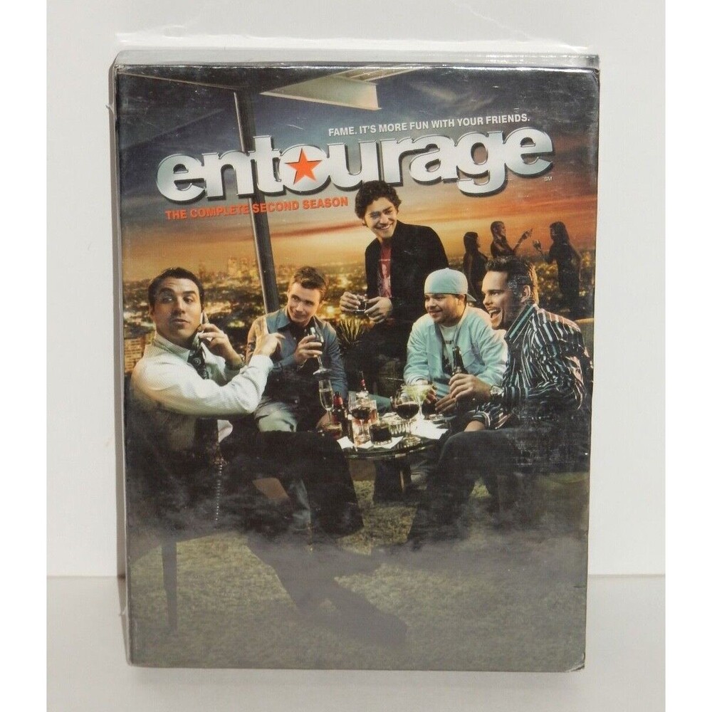 Entourage: The Complete Second Season (DVD, 2006, 3-Disc Set)  SEALED